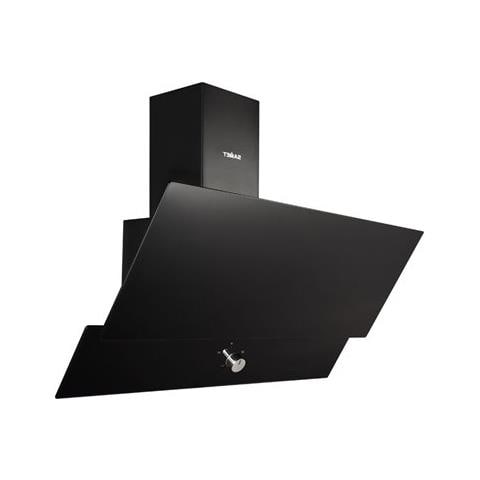 Cappa a Parete Turbine Aspirante 90 cm Colore Nero - Foto 2