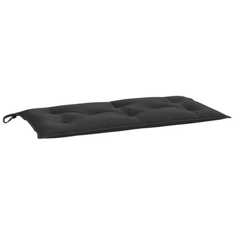 Cuscino Per Panca Nero 100x50x7 Cm In Tessuto Oxford - Foto 2