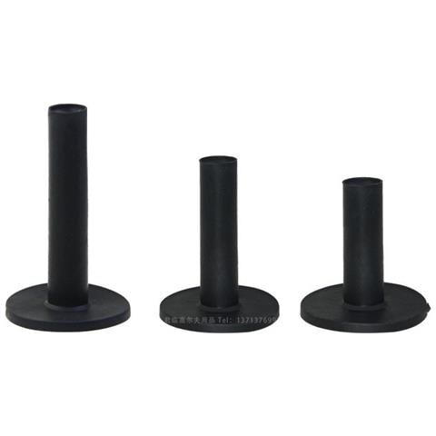 Tee Da Golf In Gomma Per Driving Range 3 Misure 58/68/85 Mm Confezione Da 3 Black - Foto 1