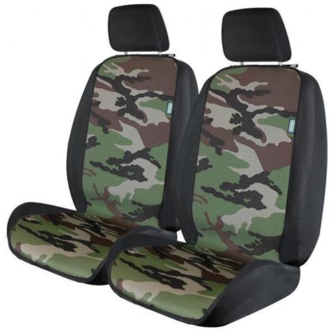 Coprisedili Anteriori Universali Tanga Doubleface Mimetic Deluxe/carta Tessile - Foto 1