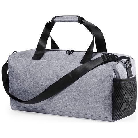 Dam Borsa Da Viaggio  In Poliestere Denim 600d 45x22x21 Cm. Grigio - Foto 1