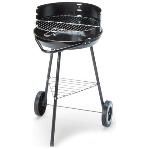 Barbeque Esterno A Carbonella Griglia Estate Campeggio In Acciaio Mod Ohio - Foto 1