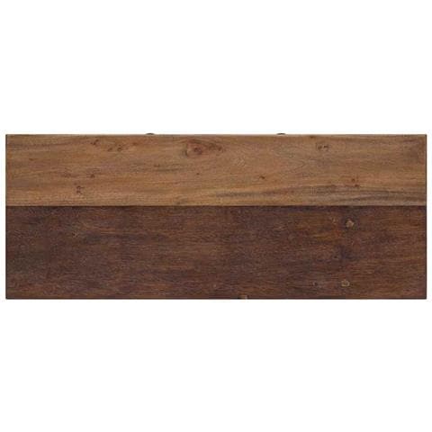 Consolle In Legno Di Recupero Misto 80x35x80 Cm - Foto 8