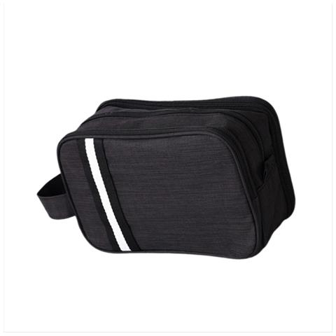 Borsa Da Toilette Impermeabile Da Donna, Organizer Per Cosmetici Da Viaggio Black - Foto 1
