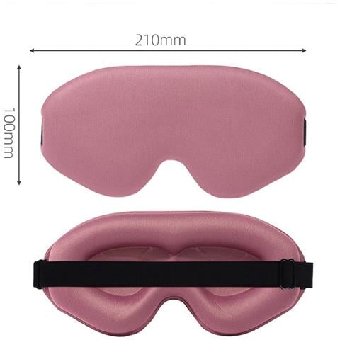 Mascherina Per Occhi 3d: Comfort E Oscurità Per Un Sonno Riposante Pink - Foto 5