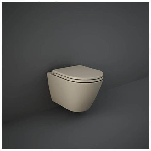 Sanitari Sospesi Opaco Feeling : Vaso, Bidet, Copriwater Soft-close Cappuccino Opaco - Foto 1
