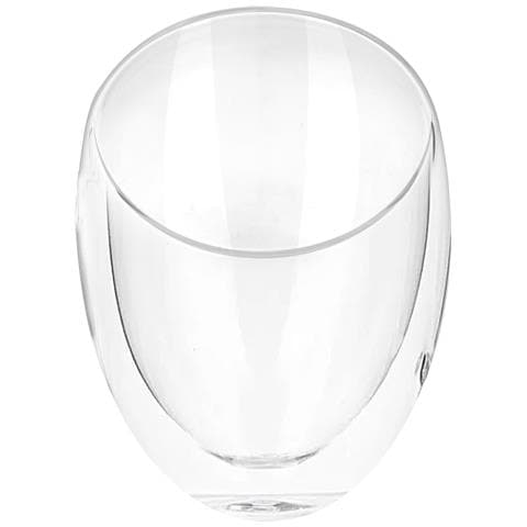 Set Di 2 Bicchieri Per Bevande A Doppia Parete Da 350 Ml In Vetro Borosilicato, Trasparente - Foto 5