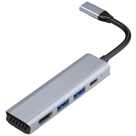 Adattatore Hub Usb-c A Hdmi 4-in-1 4k - Power Delivery E Trasferimento Dati 5gbps - Foto 1