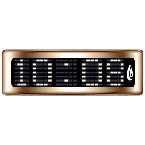 Smart Ring Con Display E Custodia Di Ricarica - Monitoraggio Fitness E Salute Gold 13 - Foto 2