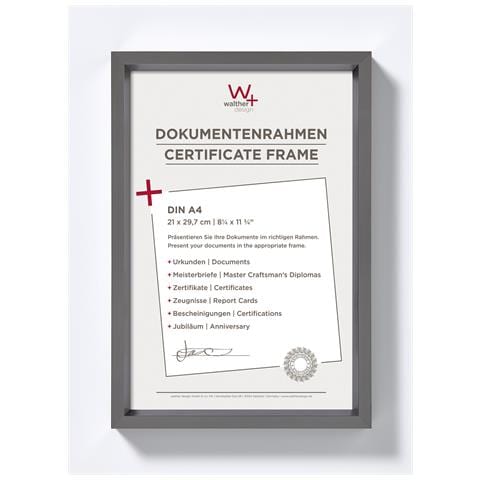 Steel Style Cornice In Plastica 21x29,7 Acciaio - Foto 1