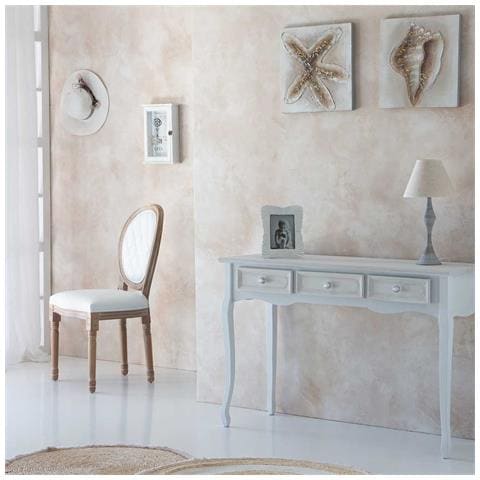 Sedia In Legno Imbottita Bianca 48x46x48/96h - Foto 2