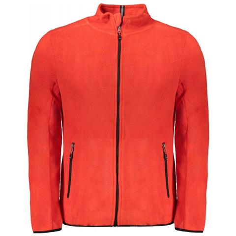 NORVEGIA FELPA ROSSA CON CERNIERA DA UOMO 1963 - Taglia: L, Colore: Rosso - Foto 1