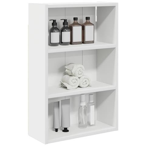 Armadio da bagno a muro Bianco 40 x 16 x 62,5 cm - Foto 2