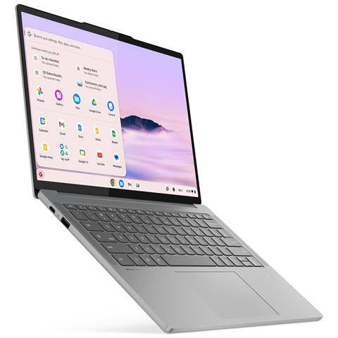 Chrome 14M9610 MediaTek Kompanio Kompanio Ultra 910 Computer portatile 35,6 cm (14") Touch screen WUXGA 16 GB 256 GB UFS Wi-Fi 7 (802.11be) ChromeOS Grigio Italiano - Foto 2