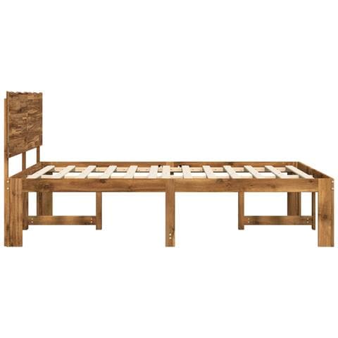Letto matrimoniale con testiera ROSTOCK Naturale 180 x 200 cm - Foto 10