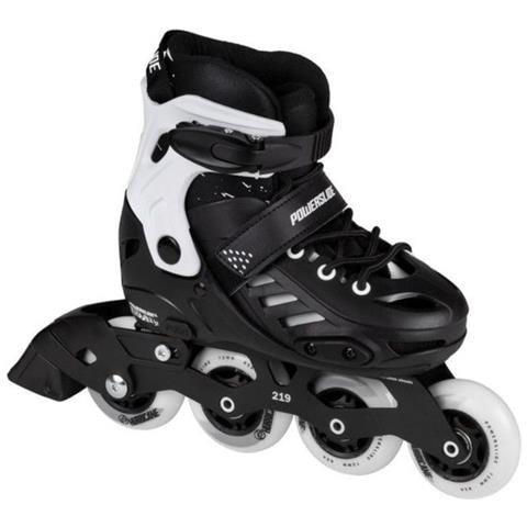 Khaan Junior SQD Nero. Pattini in linea regolabili per bambini (31-34) - Foto 4