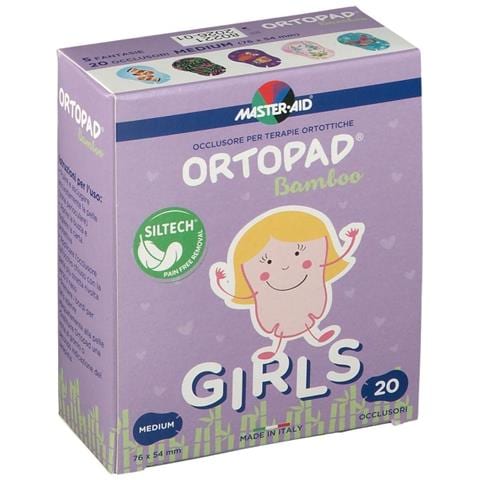 Cerotto Oculare per Ortottica Ortopad Girls M 5,4X7,6 20 Pezzi - Foto 5