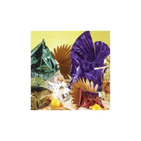 50 buste regalo in ppl metal lucido 35x50cm argento senza patella adesiva - Foto 1