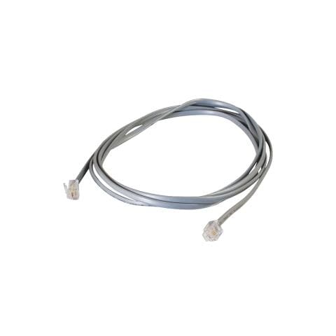 Cavo telefono 83865 - RJ-11 - for Telefono - 1 Pacco - 1 x RJ-11 Maschio Telefono - 1 x RJ-11 Maschio Telefono - Grigio - Foto 1