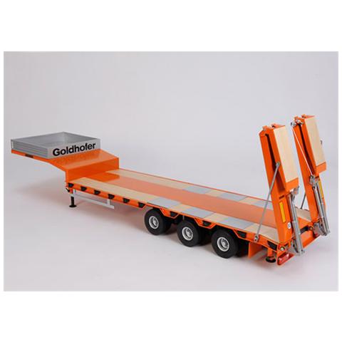 Rimorchio pianale basso trasporto veicoli con rampa - Foto 4