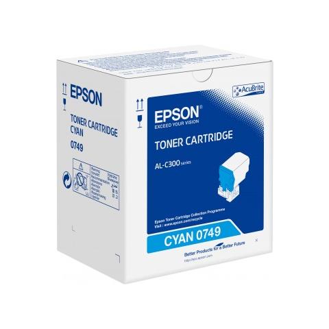 C13S050749 Toner Originale Ciano per AL-C300DN Capacità 8800 Pagine - Foto 1