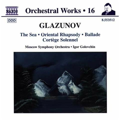 Glazunov Alexander Kostantinovich - Opere X Orchestra Vol. 16: Il Mare, Op. 28, Rapsodia Orientale Op. 29, ballade Op. 78 - Foto 1