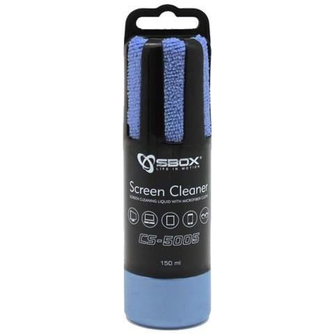 ICSB-CS5005BL - Spray di Pulizia per Monitor LCD con Panno in Microfibra Blu - Foto 2