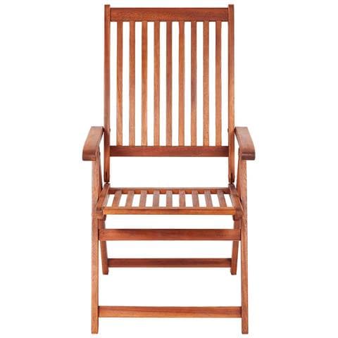 Sedie da Giardino Pieghevoli 2 pz in Massello d'Acacia Marrone - Foto 2