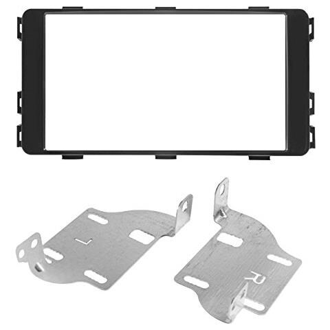 Mascherina Adattatore Autoradio 03713 Con Foro 2din Nero Fiat Full Back Mistubishi L Dal 2015 - Foto 1