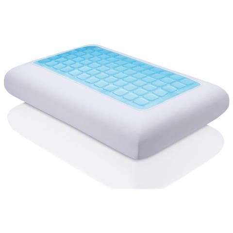 Guanciale Da Letto Fresco Comfort 70x40x14 Cm In Gel+memory Foam - Foto 1