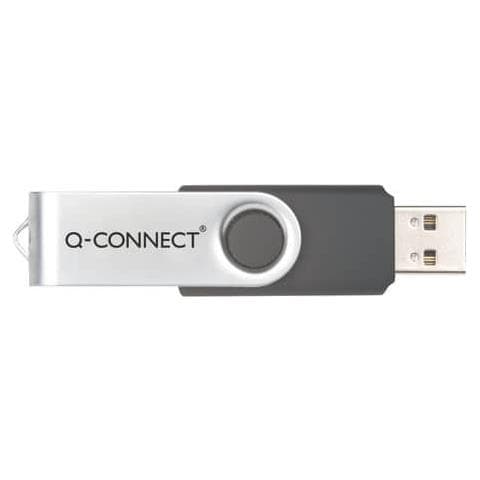 Chiavetta Usb High Speed 2.0 Nero 8 Gb Con Cappuccio Di Protezione Kf41512 - Foto 1