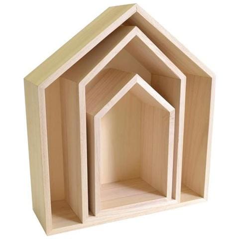 3 Scaffali Di Legno - Casa - Foto 1