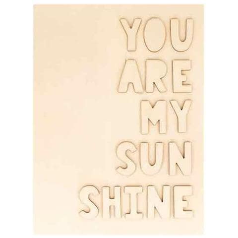 Sei Il Mio Piatto Di Legno Del Sole - 18 X 25 Cm - Foto 1