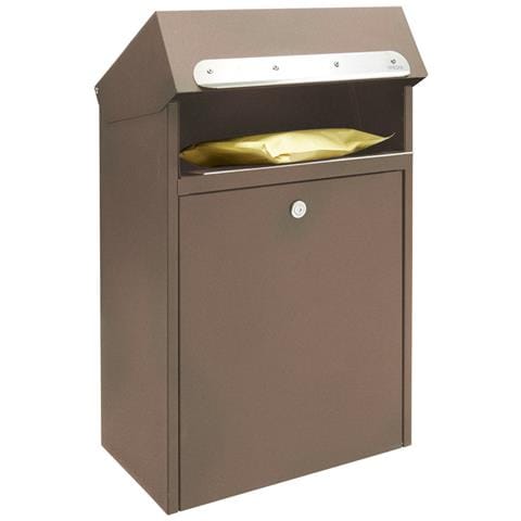 Cassetta Postale In Acciaio Per Interni - Bianca, 23x4 Cm - Foto 3