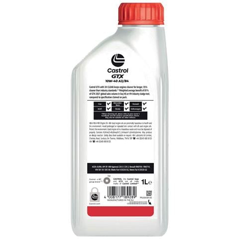 Olio Motore Auto Gtx Ultraclean 10w40 A3/b4 1l Lubrificante - Foto 2
