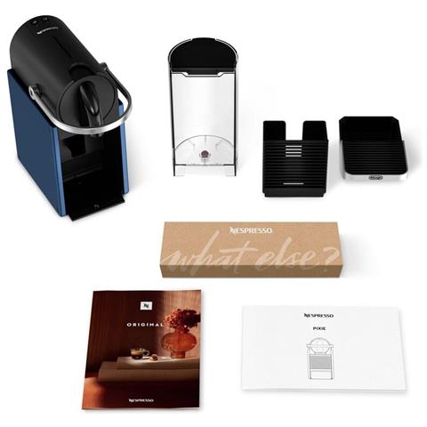 Macchina per Caffè a Capsule EN127.BL Potenza 1260 W Capacita 1 L Colore Nero Blu Argento - Foto 5