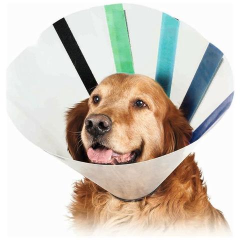 Collare Elisabettiano Per Cani Kvp Ez Clear (16-19 Cm) - Foto 1