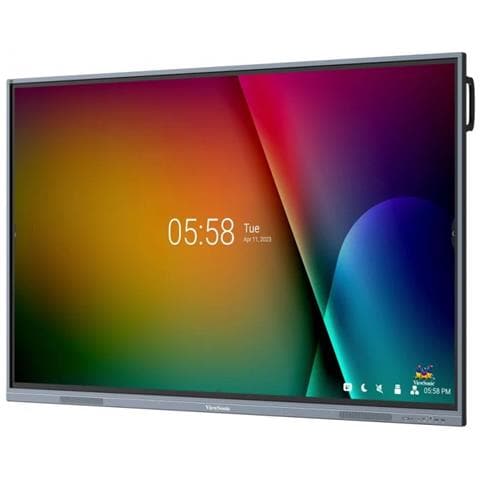 VS IFP 75 40 point 400 NIT Pannello piatto interattivo 190,5 cm (75") LCD 350 cd /m² 4K Ultra HD Grigio Touch screen Processore integrato Android 11 - Foto 2