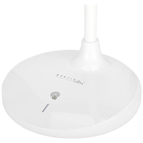 Lampada Da Scrivania Mt044 Bianco Nero Sì Bianco Caldo Abs 21 Lm 3 W 14,5 X 44 X 14,5 Cm - Foto 2