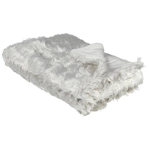 Coperta Grigio Chiaro 150 X 200 Cm Delice - Foto 6