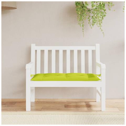 Cuscino Per Panca Verde Brillante 100x50x7 Cm In Tessuto Oxford - Foto 3