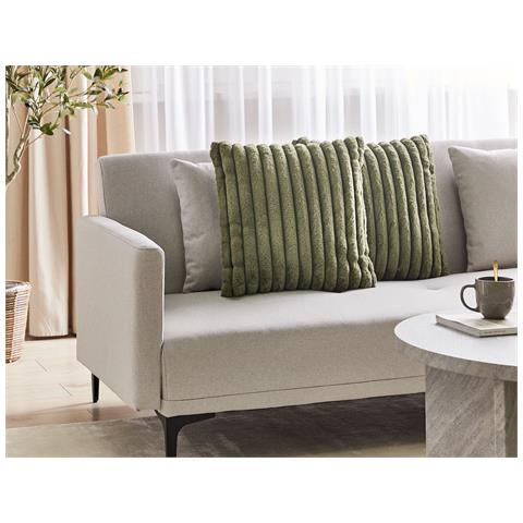 Set Di 2 Cuscini Verde 45 X 45 Cm Rakya - Foto 1