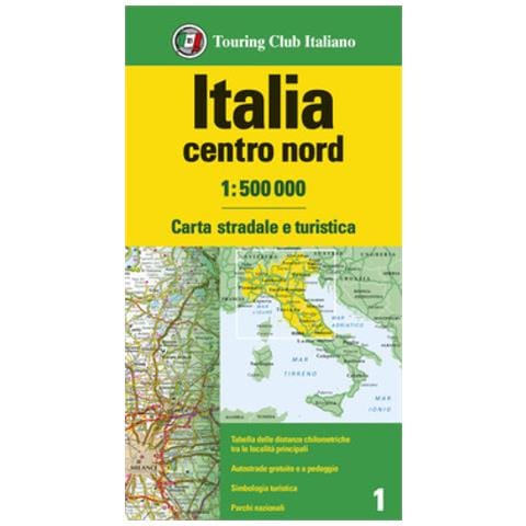 Italia Centro Nord 1:500.000. Carta Stradale E Turistica - Foto 1