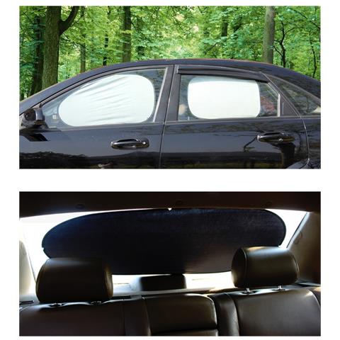 Confezione Da 6 Set Di Tendine Parasole Per Parabrezza Per Auto Silver - Foto 7