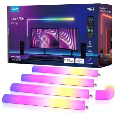 Lampada Da Parete Glide (4+1) Smart Home - Foto 1