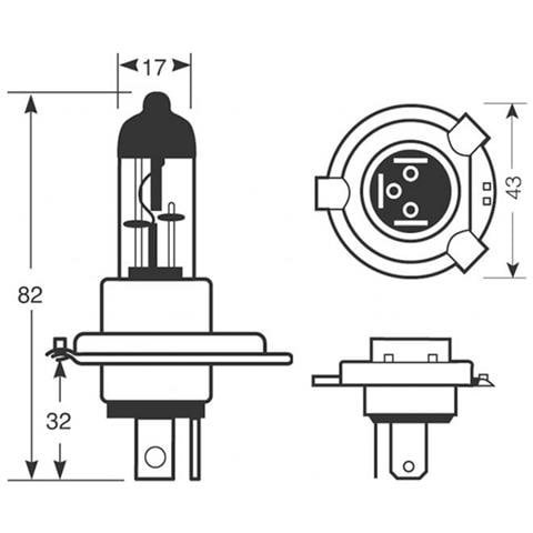 Lampadine Xenon150 H4 12v 60/55w - Foto 2