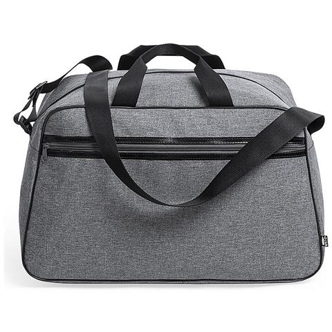 Borsa Da Viaggio Multiuso Nature Resistente Materiale Riciclato Rpet 600d 48,5x28x27,5 Cm. Grigio - Foto 3