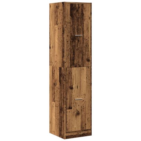 Armadietto Da Farmacia Legno Vecchio 40x41x174,5 Cm Truciolato - Foto 3