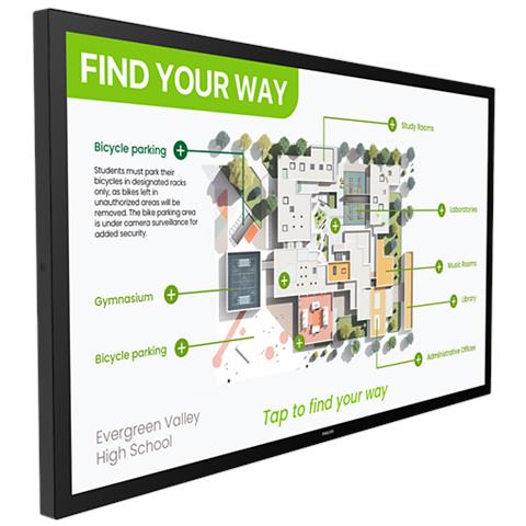Display LFD 54.5" LCD Touch Screen 55BDL3751T / 00 3840 x 2160 Pixel 4K Ultra HD - Foto 1
