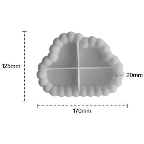 Stampo Per Sottobicchieri In Silicone A Forma Di Nuvola - J-224 - Foto 2